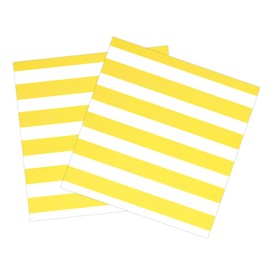 youmewell Party Servilletas de papel de rayas 60 Count