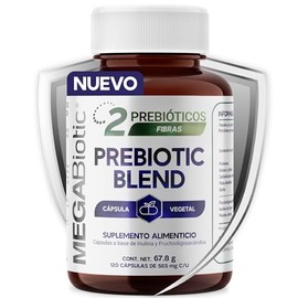 MegaBiotic Prebiotic Blend, Prebióticos  120 cápsulas  1130mg por porción                                                                             
