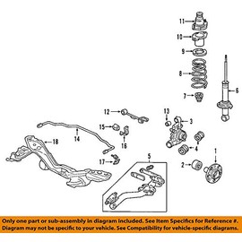 Honda (Honda) Genuine Parts Rubber riya-supuringumaunteingu