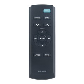 RUE-4202 Replacement Remote Control Compatible with Alpine Car Stereo CDE-HD149BT CDE-SXM145 CDE-SXM145BT CDE-175BT UTE-73BT CDE-172BT CDE124SXM CDE-143BT ICS-X8 CDA 105 UTE-72BT IVA-D300R CDE-177BT