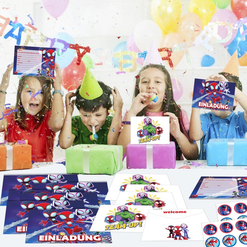 yumcute 12 invitations