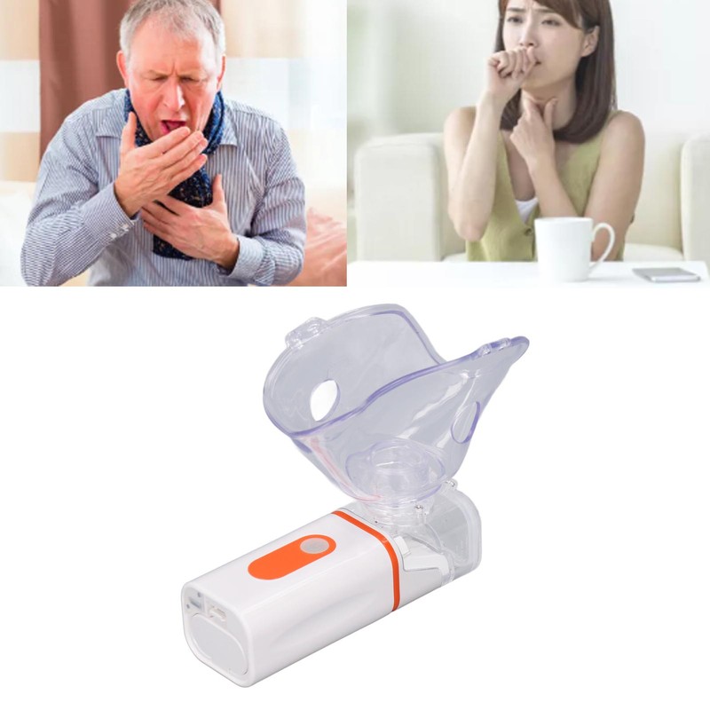 Portable Nebulizer Quiet Cool Mist Steam Inhaler Adult Kids Handheld