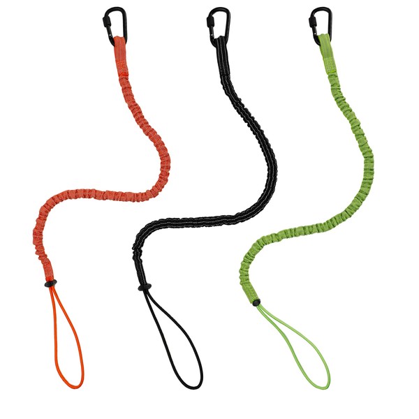 3 Pack Safety Fall Protection Lanyard, Retractable Tool Lanyard Safety