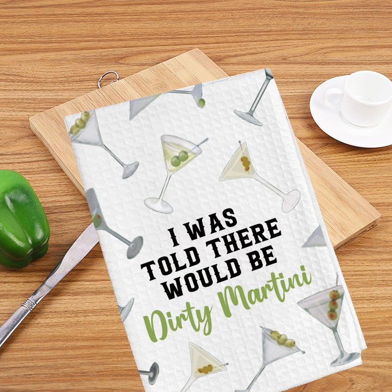 WCGXKO Dirty Martini Gift I was Told There Would Be