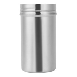 Grcfumo Stainless Steel Sealed Jar, Storage Container Jar, Round Tea Coffee Beans Canister, Portable Sealed Storage Jar for Travel Outdoor