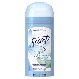 Secret Shower Fresh Invisible Solid Antiperspirant Deodorant 2.6 oz (Pack of 6)