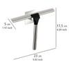 Turbo-Loc® Quadro Stainless Steel Shower Squeegee