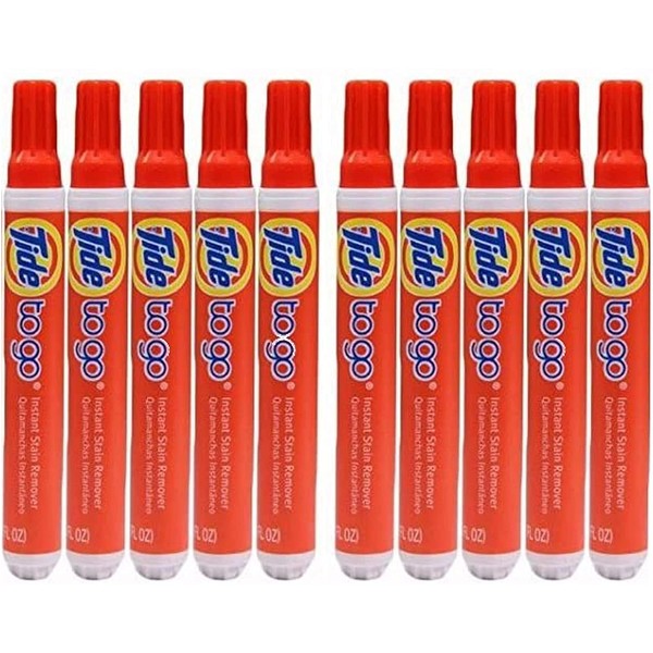 Tide Pens To go Instant Stain Remover (Pack of 10)