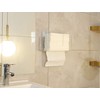 IEEK Paper Towel Dispenser Wall Mount Acrylic Paper Towel Holder