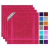 Lashuma London Cotton Dish Cloths Set Red Rhubarb 50 x