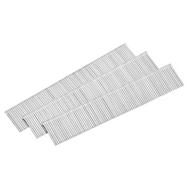 uxcell 1000Pcs 18 Gauge Brad Nails, 3/4" Length Straight Finishing Nails, Galvanized Carbon Steel Nails for Woodworking Construction Silver Tone