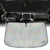 Iridescent Windshield Sun Shade fit for 2018-2025 Jeep Wrangler JL