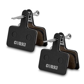 Corki Cycles 2 Pairs Brake Pads for TRP Tektro Shimano Deore Br-M575 M525 M515 T615 T675 M505 M495 M486 M485 M475 M465 M447 M446 M445 M416 M416 M4 415 M395 M375 M315 M355 C601 C501 (resin)