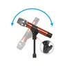 2 Pcs Universal Microphone Clip, Adjustable Mic Clip Holder for
