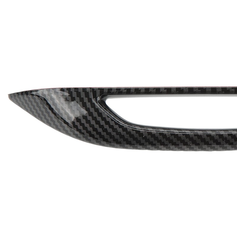 Door Handle Protector Cover Carbon Fiber Style ABS 4pcs Car