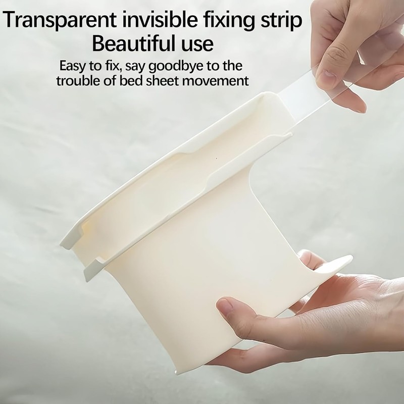 XUDUOO 4PCS Bed Sheet Holder with Lock Strips, Heavy Duty