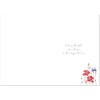 doodlecards Thinking Of You Card Wildflowers Spring Flowers Large A4