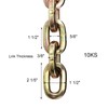 Yarlung 2 Feet Hardened Steel Security Chain, 10KS 3/8" Thick