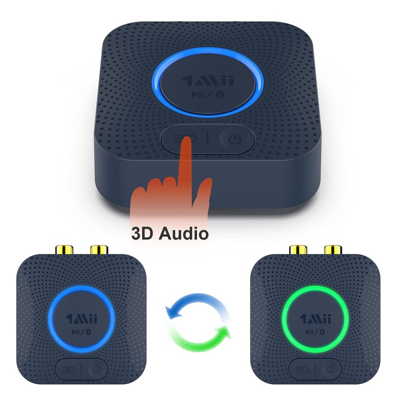 1Mii Bluetooth 5.0 Receiver for Home Stereo, aptX HD Bluetooth