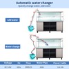 UPETTOOLS Aquarium Gravel Cleaner - Electric Automatic Removable Vacuum Water