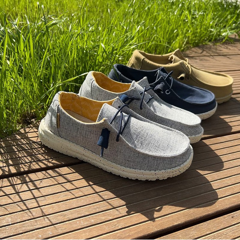 Horsdo 2-Pair Shoelaces Strings Replacement Laces for Hey Dude Shoes