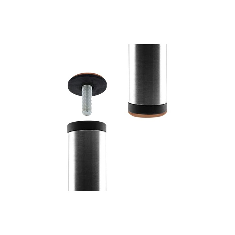 cyclingcolors 4 x furniture gliders with thread, Teflon gliders, thread