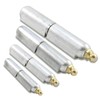 Supa 4" Premium Aluminium Weldable Bullet Hinges w/Fixed SS pin,
