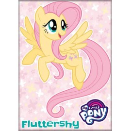 ATA-BOY MY LITTLE PONY FLUTHERSHY MAGNET 2.5” X 3.5” NEW