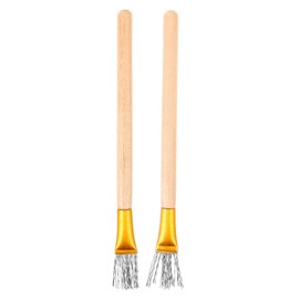 SHINEOFI Clay Texture Brush 2pcs Scratch Wire Brush Clay Needle Detail Tools for Clay Pottery Sculpting Texturing Modeling Tools