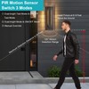 Tarentlight Modern PIR Motion Sensor Outdoor LED Wall Light, with