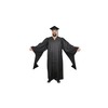 Unisex Masters Cap and Gown with 2025 Year Charm, Masters