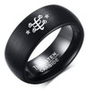 Zosing 8MM Tungsten Carbide Ring Comfort Fit Band The Bahai