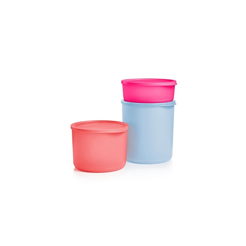 New Tupperware Modular Basic Bright Round Set