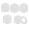 Zorveiio 50Pcs Clear Plastic Replacement Washer 0.63''/16mm OD,1/32 Inch Thickness