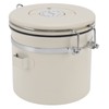 Airtight Coffee Canister 304 Stainless Steel Valve with Scoop for
