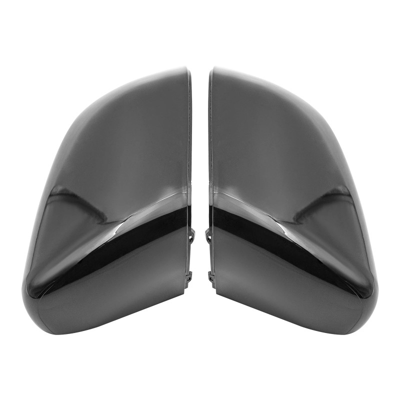 Glossy Exterior Side Wing Rearview Mirror Cover Cap For 2020-2024