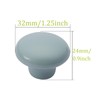 NAKUPENDA Pack of 6 Furniture Knobs, Round Ceramic Cabinet Drawer