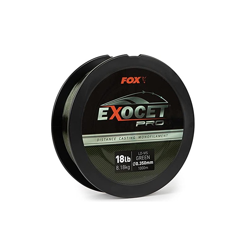 FOX Exocet Pro Monofilament Line 1000m: 18lb