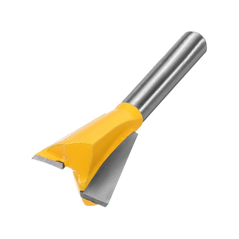 HARFINGTON Dovetail Router Bits 3/4" Diameter 1/4" Shank Tungsten Carbide