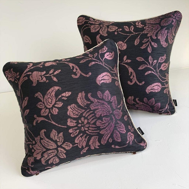 Out Style Cushion Cover 45x45 Classic Imported Fabric (Madeline Pink)
