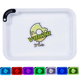 Glow Tray,Led Rolling Light up Tray with Fun Pattern,Switchable 7 Colors of Lights,Rechargeable Illuminated Glow up Tray,Hot Girl,Birthday Party