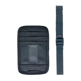 カーメイト 車用 収納 ポケット バイザー用 スマホタッチ ブラック CZ359