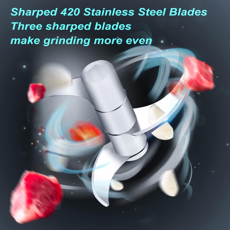 Vegetable Chopper, Electric Garlic Chopper, 250ML USB Rechargeable Mini Blender,