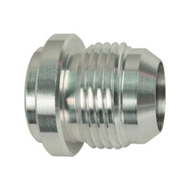 ICT Billet Aluminum -12AN Weld On Bung Male Hose End Nipple Weldable 12 AN Flare Thread Connector Fluid Designed & Manufactured in the USA Bare AN970-12A
