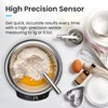 Pro Breeze Kitchen Scales Digital - Stainless Steel Digital Scales
