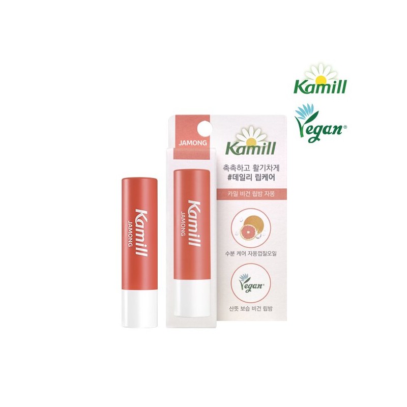 Kamill Vegan Lip Balm #Jamong 4.2g - Kamill Vegan Lip