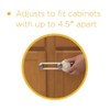 Safety 1st Outsmart Slide Lock Four Pack, White