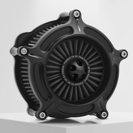 Happy-Motor Turbine Air Cleaner intake filter For Harley Sportster 1200 883 FortyEight 91-23