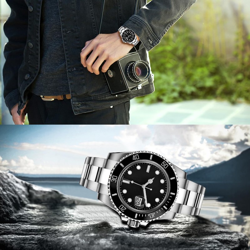 Kai Tian Premium Double Buckle 20 mm Metal Watch Strap