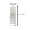 Lxcom Lighting G9 LED Dimmable Bulb 1W LED Corn Light